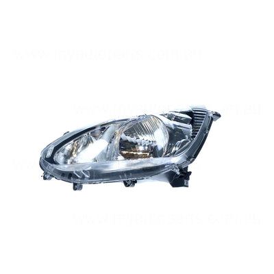 Halogen Head Lamp Passenger Side Certified suits Mitsubishi Mirage LA