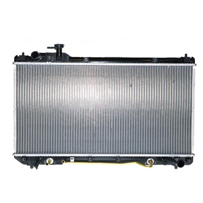 Radiator 32 / 32 mm Plastic Aluminium 350 x 708 x 26 mm Mauto 2.0 L 3SFE Aftermarket Suits Toyota RAV4 SXA10R/SXA11R 1994 to 2000