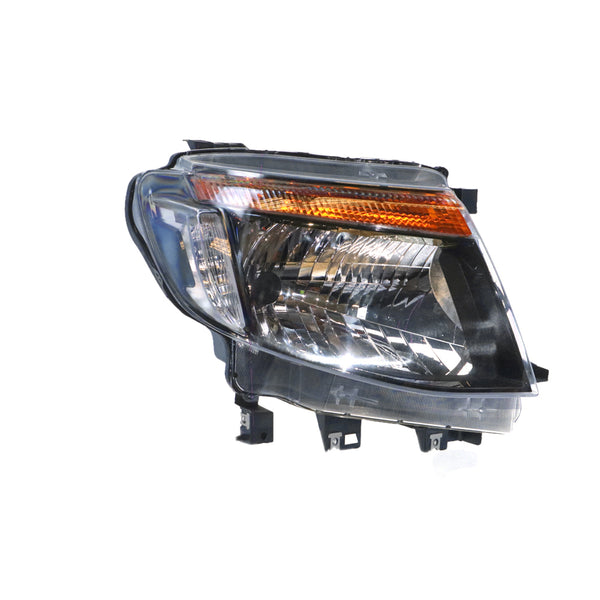 Halogen Head Lamp Drivers Side Certified Suits Ford Ranger PX 2011 to 2015