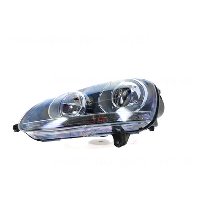 Xenon Head Lamp Passenger Side OES suits Volkswagen Golf/Jetta 2006 to 2011