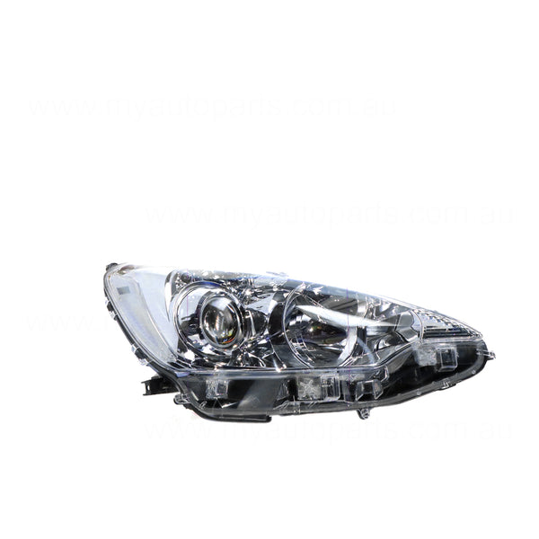 Halogen Electric Adjust Head Lamp Drivers Side Genuine Suits Toyota Prius-C NHP10R E-CVT2011 to 2015