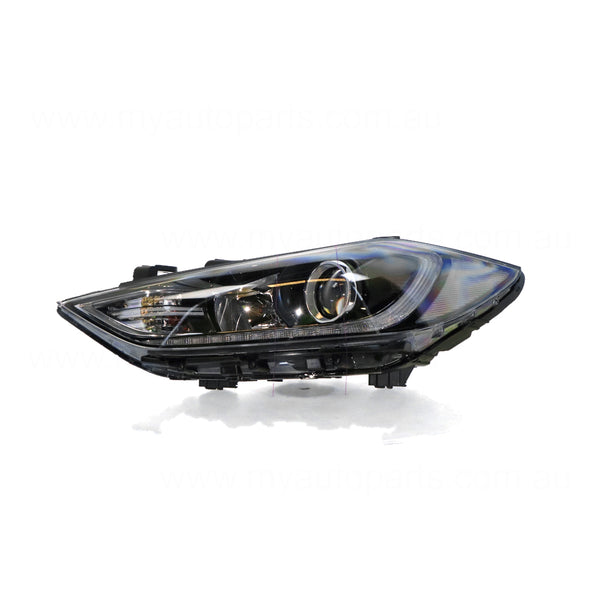 Halogen Head Lamp Passenger Side OEM suits Hyundai Elantra AD 2015 to 2018