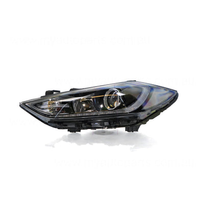 Halogen Head Lamp Passenger Side OEM suits Hyundai Elantra AD 2015 to 2018