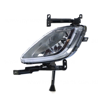 Fog Lamp Passenger Side Certified Suits Hyundai Elantra MD 2011 to 2013