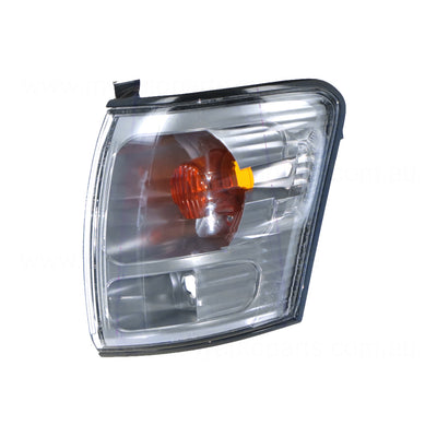 Silver Front Park / Indicator Lamp Passenger Side Genuine suits Toyota Hilux (Japan Built)