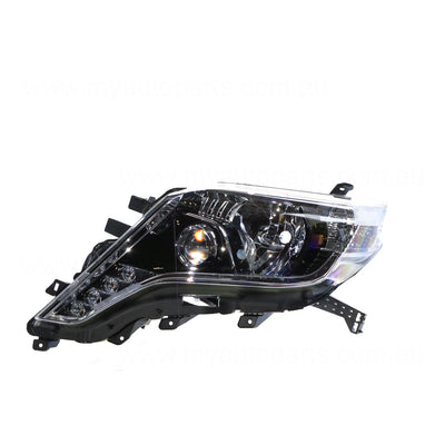 LED Head Lamp Passenger Side Genuine suits Toyota Prado 150 Series VX/Kakadu 2013 to 2017
