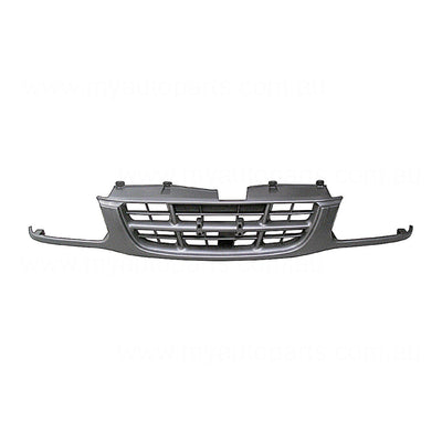 Grille Aftermarket Suits Holden Rodeo TF 1997 to 2003
