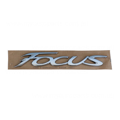 Boot lid Emblem "Focus" OEM Suits Ford Focus LZ 2015 to 2018