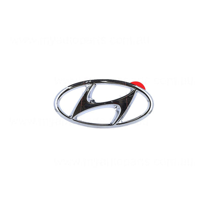 Hyundai i30 Genuine Bootlid Emblem 08/2020 to 09/2021 - 86300AA000