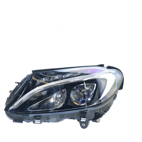 LED Head Lamp Passenger Side OEM suits Mercedes-Benz C Class 2014 On