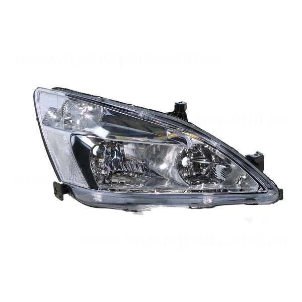 Head Lamp Drivers Side Aftermarket Suits Honda Accord CM 11/2002 to 5/2006