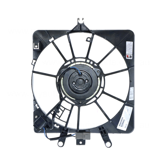 A/C Condenser Fan Assembly Aftermarket Suits Honda Jazz GD 2002 to 2008