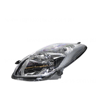 Head Lamp Passenger Side OEM suits Toyota Yaris 2008 to 2011