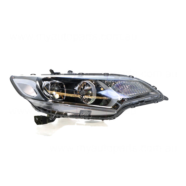 Halogen/LED Head Lamp Drivers Side OEM Suits Honda Jazz GF 2014 to 2017