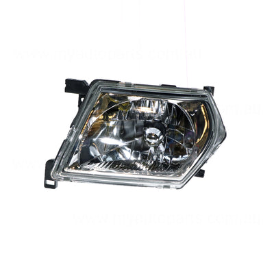 Head Lamp Passenger Side Certified Suits Nissan Patrol GU/Y61 1997 to 2016