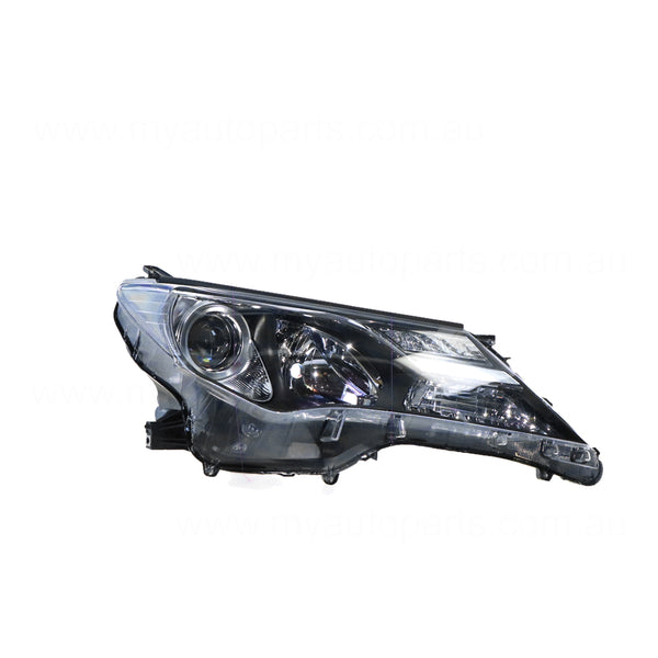 Halogen Head Lamp Drivers Side Certified Suits Toyota RAV4 GX 2012 to 2015