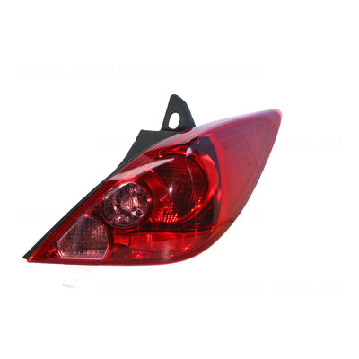 Tail Lamp Drivers Side Genuine Suits Nissan Tiida C11 Hatch 2/2006 to 11/2009