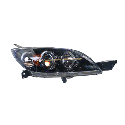 Head Lamp Drivers Side Genuine Suits Mazda 3 BK Hatch 2004 to 2009