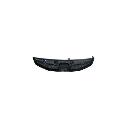 Black/Chrome Grille Assembly Aftermarket Suits Honda Civic 8th Generation FD 1/2009 to 1/2012