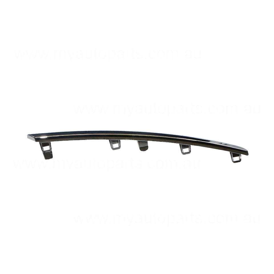 Chrome Upper Grille Mould Driver Side OEM suits Toyota Corolla 4/2010 to 12/2013