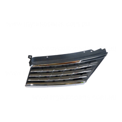 Grille Passenger Side Aftermarket Suits Nissan Tiida C11 2006 to 2009
