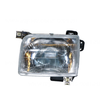 Head Lamp Passenger Side Certified Suits Nissan Navara D22 2/1997 to 4/2000