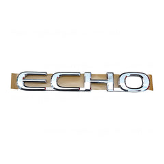 Boot lid Emblem "Echo" OEM Suits Toyota Echo NCP12R 2002 to 2005