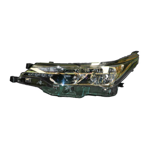 Halogen Head Lamp Passenger Side Certified Suits Toyota Corolla ZRE172R 2016 to 2019