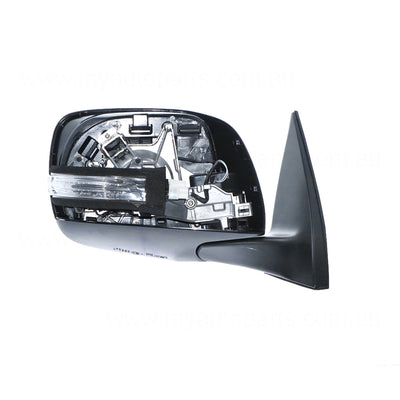 Door Mirror & Indicator (without camera) Drivers Side Genuine Suits Toyota Prado GX/Kakadu KDJ150R 2010/11 to 11/2013