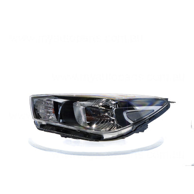 Head Lamp Passenger Side Genuine Suits Kia Rio YB 2017 On