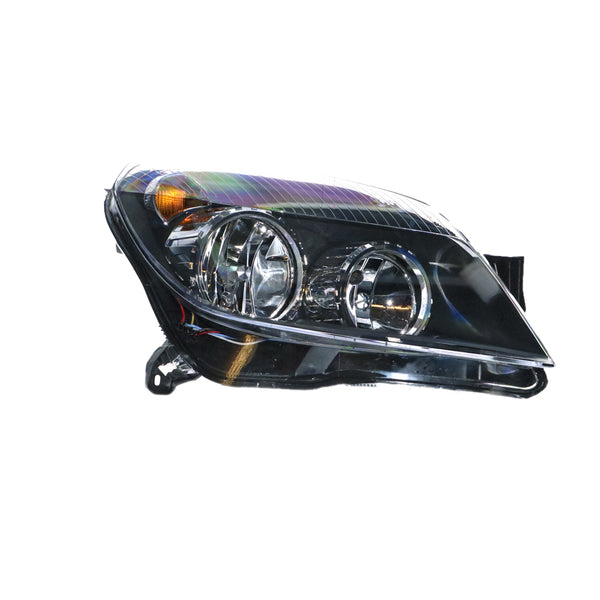 Black Head Lamp Drivers Side Certified Suits Holden Astra AH 10/2004 to 10/2006