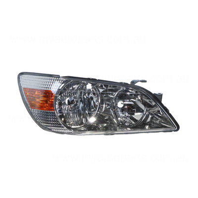Halogen Head Lamp Drivers Side OEM Suits Lexus IS 1999 to 2003