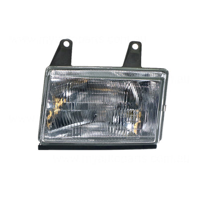 Halogen Manual Adjust Head Lamp Passenger Side OEM Suits Ford Courier PE 1999 to 2002