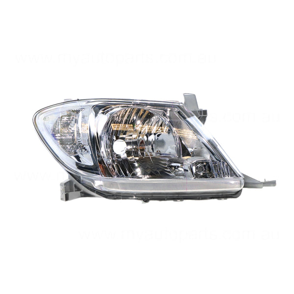 Head Lamp Drivers Side Genuine suits Toyota Hilux 2008 to 2011