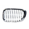 Chrome Grille Passenger Side Aftermarket Suits BMW 3 Series E46 Coupe & Cabrio 1999 to 2003