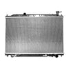 Radiator 36 / 36 mm Plastic Aluminium 450 x 728 x 26 mm Manual/Auto 3.5L L VQ35 Aftermarket Suits Nissan Murano Z50 2005 to 2008
