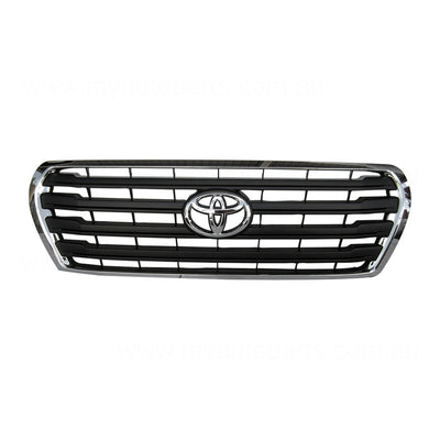 Chrome Grille Genuine suits Toyota Landcruiser 200 Series 3/2012 to 9/2015