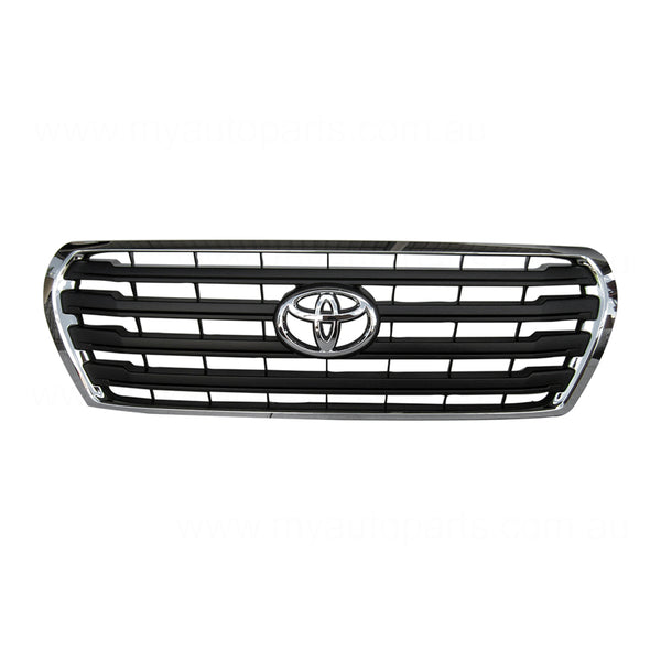 Chrome Grille Genuine suits Toyota Landcruiser 200 Series 3/2012 to 9/2015