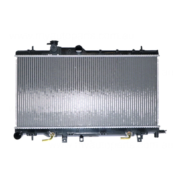 Radiator 38 / 38 mm Plastic Aluminium 340 x 688 x 26 mm Manual/Auto 2.5L L EJ25 Aftermarket Suits Subaru Impreza GD/GG 2000 to 2007