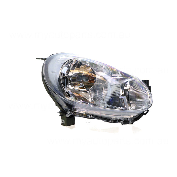 Halogen Head Lamp Drivers Side Certified Suits Nissan Micra K13 2010 to 2013