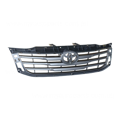 Black Grille OEM suits Toyota Hilux SR 7/2011 to 4/2015