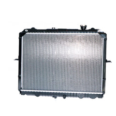 Radiator, Manual, Aftermarket Suits Kia Pregio 3VRS/CT 2002 to 2006 - 375 x 528 x 32 mm