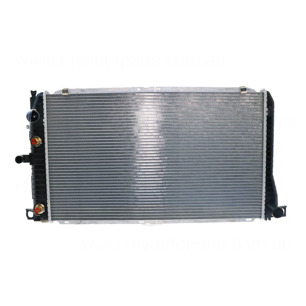 Radiator 38 / 38 mm Plastic Aluminium 700 x 418 x 32 mm Manual/Auto 4.0,5.0L L INTECH,WINDSOR Aftermarket Suits Ford Falcon DF/DL/EF/EL/XH 1994 to 1999