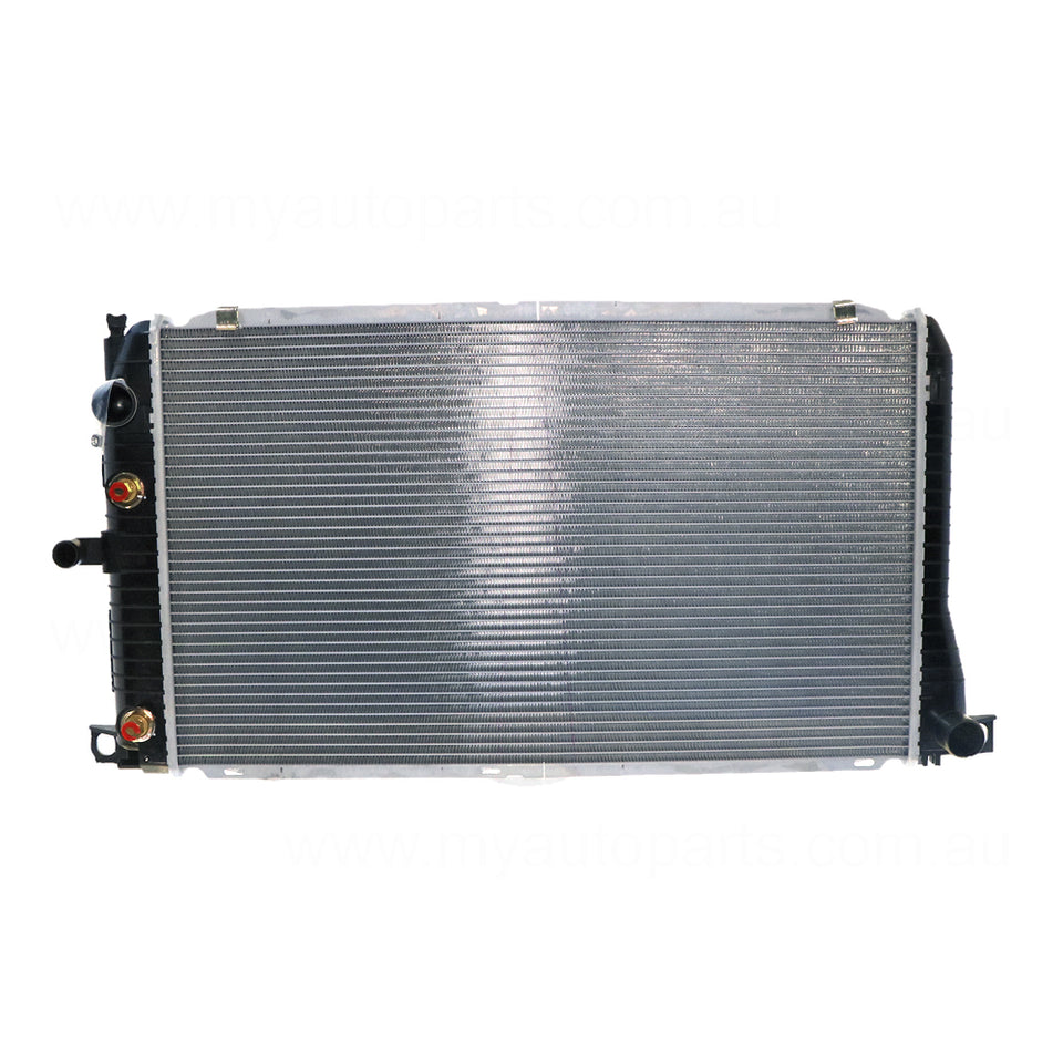Radiator 38 / 38 mm Plastic Aluminium 700 x 418 x 32 mm Manual/Auto 4.0,5.0L L INTECH,WINDSOR Aftermarket Suits Ford Falcon DF/DL/EF/EL/XH 1994 to 1999