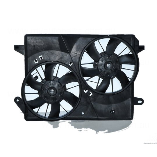 Radiator Fan Assembly, Without Wiring Harness, Aftermarket Suits Chrysler 300C 2005 to 2008