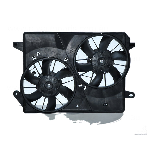 Radiator Fan Assembly, Without Wiring Harness, Aftermarket Suits Chrysler 300C 2005 to 2008