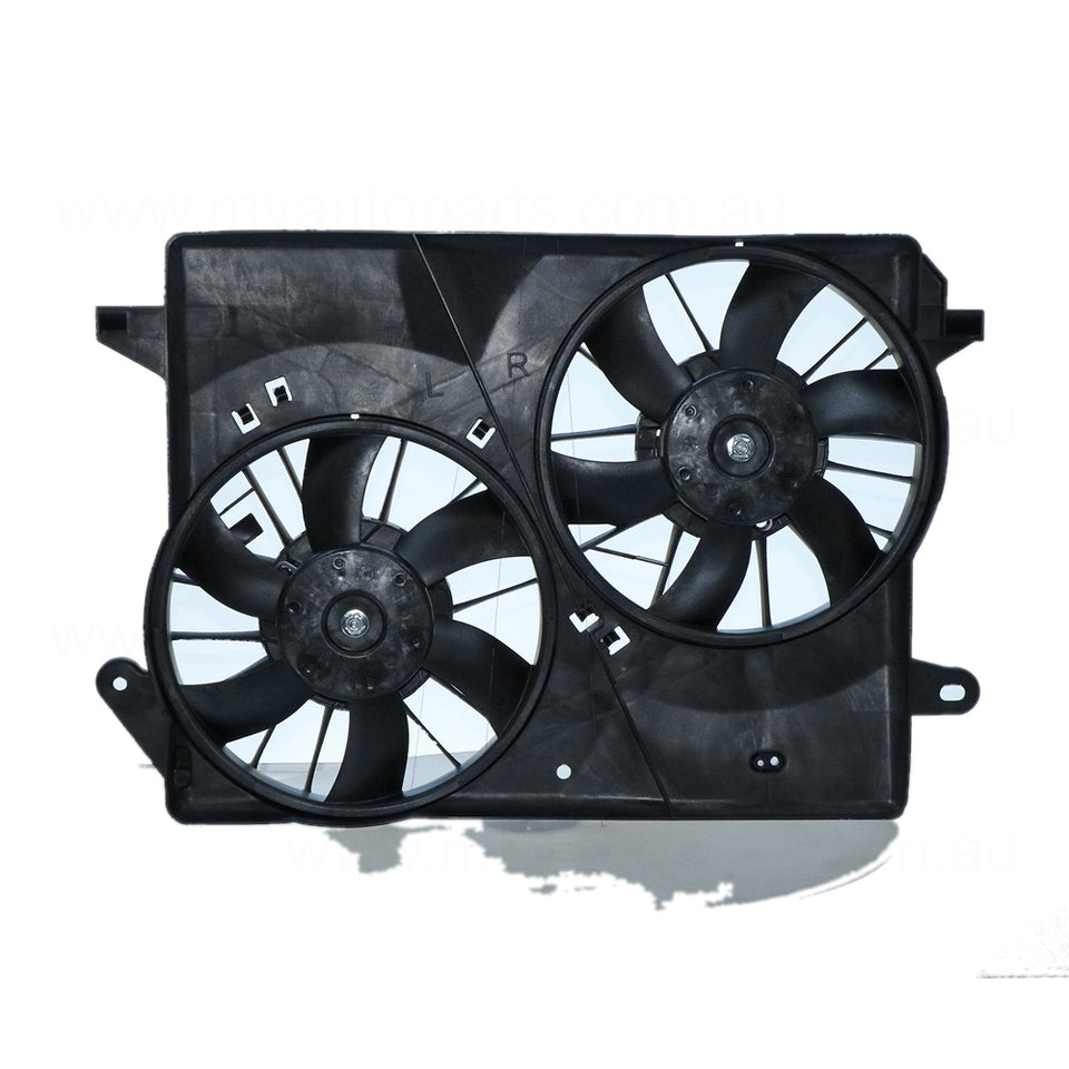 Radiator Fan Assembly, Without Wiring Harness, Aftermarket Suits Chrysler 300C 2005 to 2008