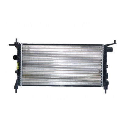 Radiator 34 mm 34 / Plastic Aluminium 530 x 285 x 23 mm Manual 1.2L L C12NZ Aftermarket Suits Holden Barina SB 1994 to 2001