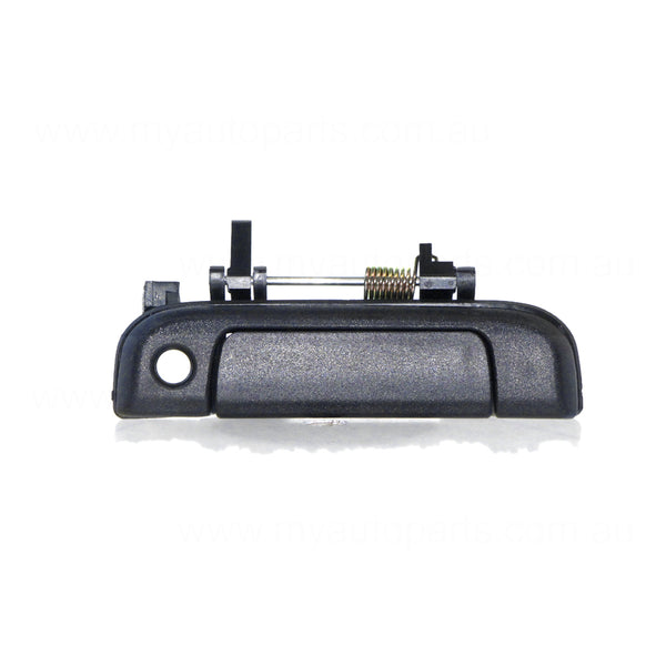 Black Front Door Outer Handle Driver Side Aftermarket Suits Toyota Hiace RZH / LH10# 1989 to 2005
