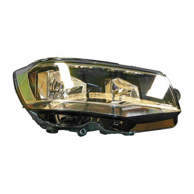 Halogen Head Lamp Drivers Side Genuine Suits Volkswagen Multivan T6 2015 to 2021